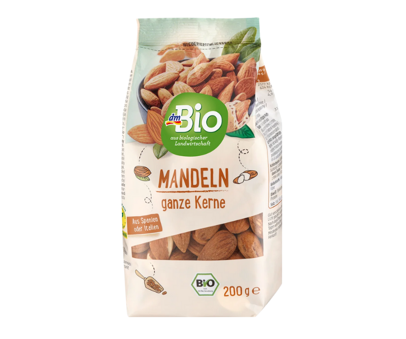 Amandes entières bio -200 g