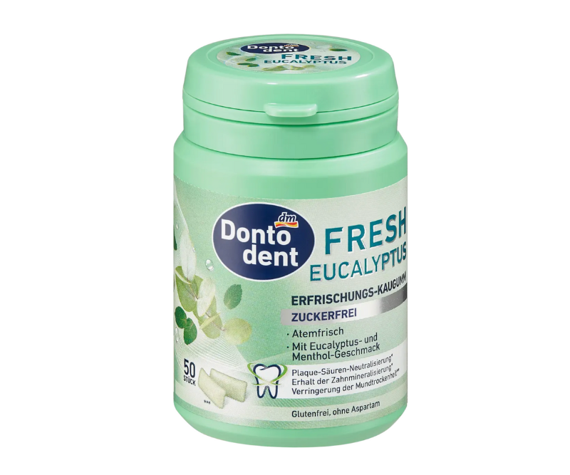 Chewing-gums Eucalyptus sans sucre