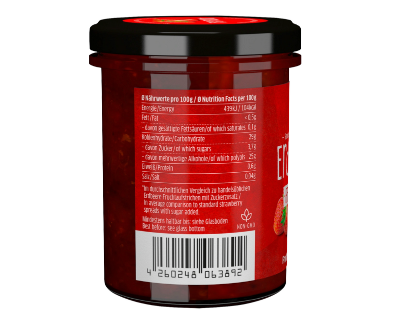 Confiture de Fraises bio au xylitol - 220 g – Image 5