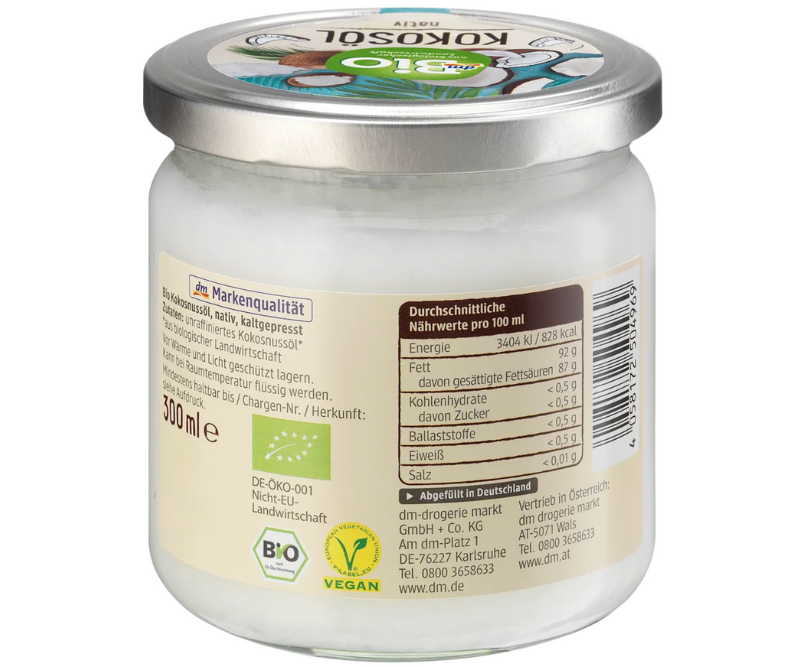 Huile de coco vierge bio - 300ml/620 ml – Image 5