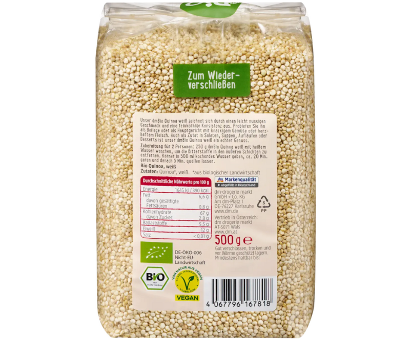 Quinoa blanc bio - 500 g – Image 2