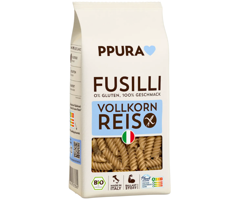 Pâtes Fusilli riz complet bio sans gluten - 400 g – Image 3