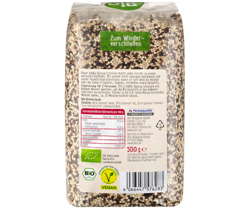 Quinoa tricolore bio - 500 g – Image 2