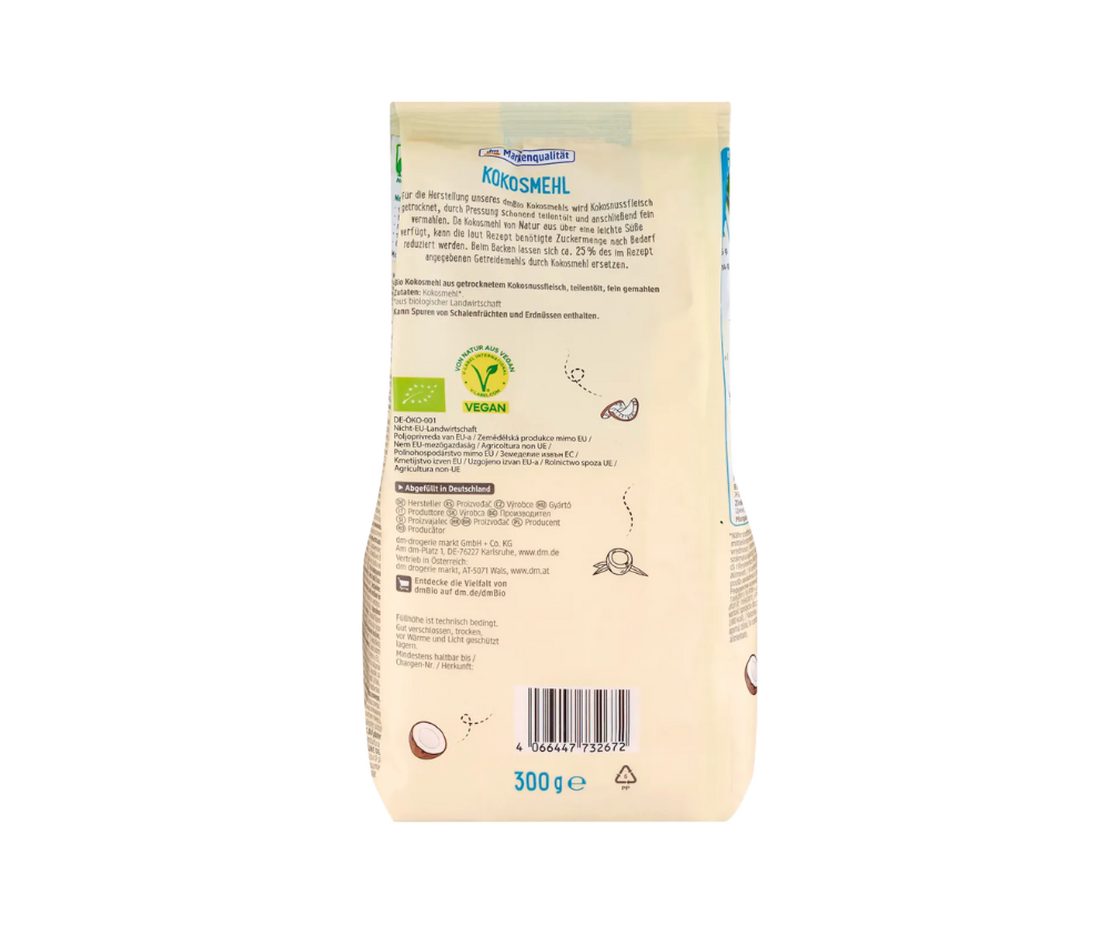Farine de coco bio sans gluten - 300 g – Image 2