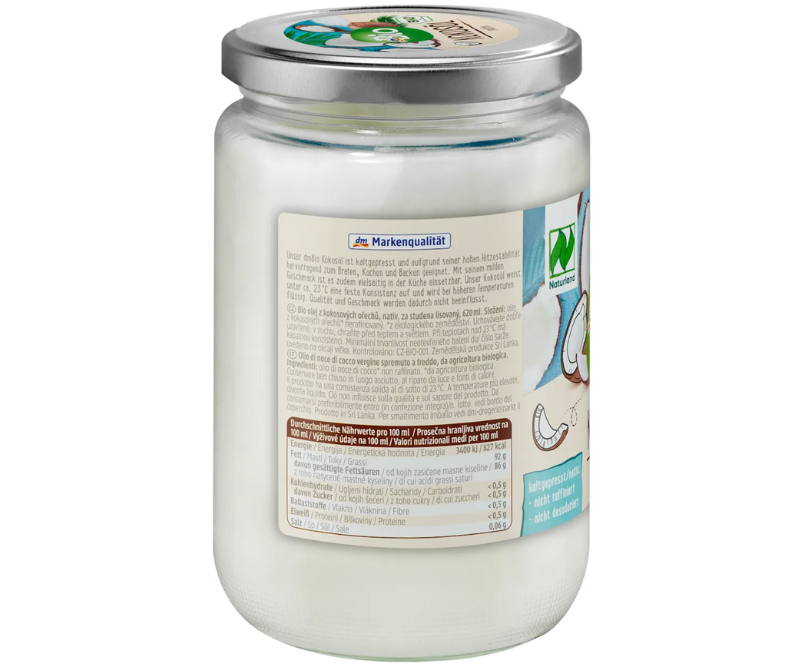 Huile de coco vierge bio - 300ml/620 ml – Image 3