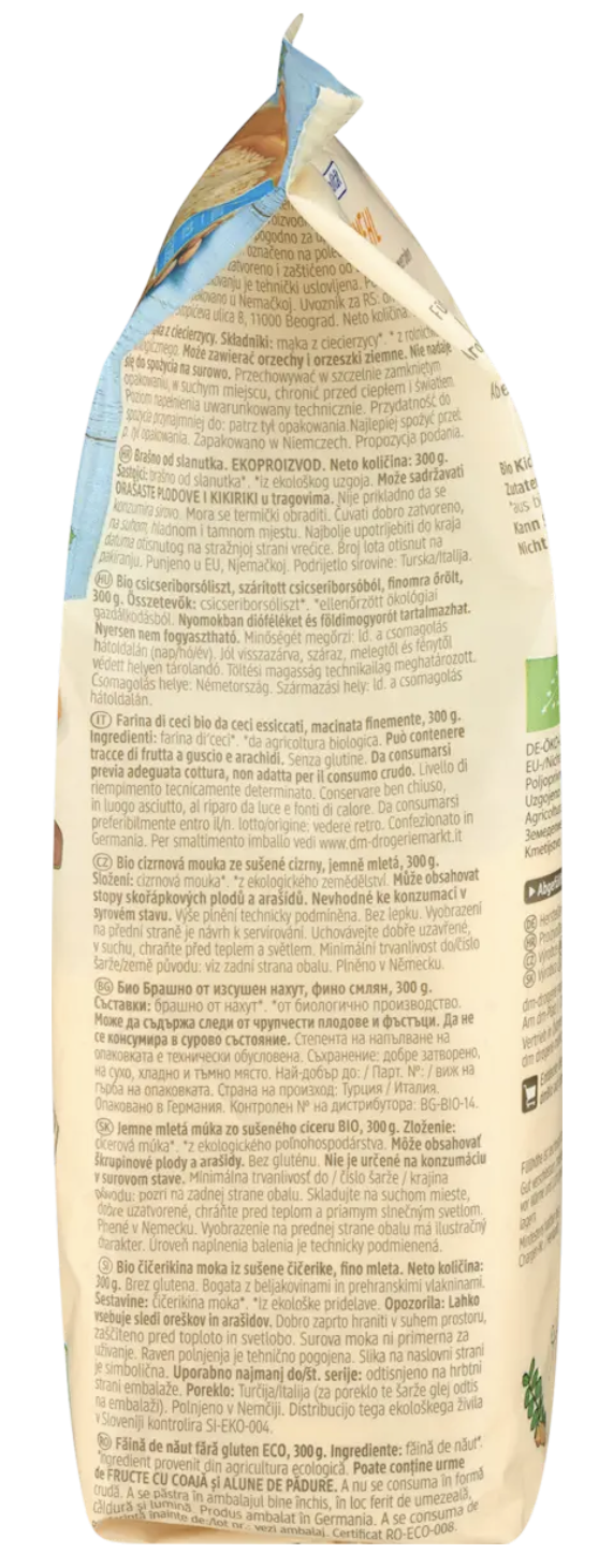 Farine de pois chiche bio sans gluten - 300 g – Image 3