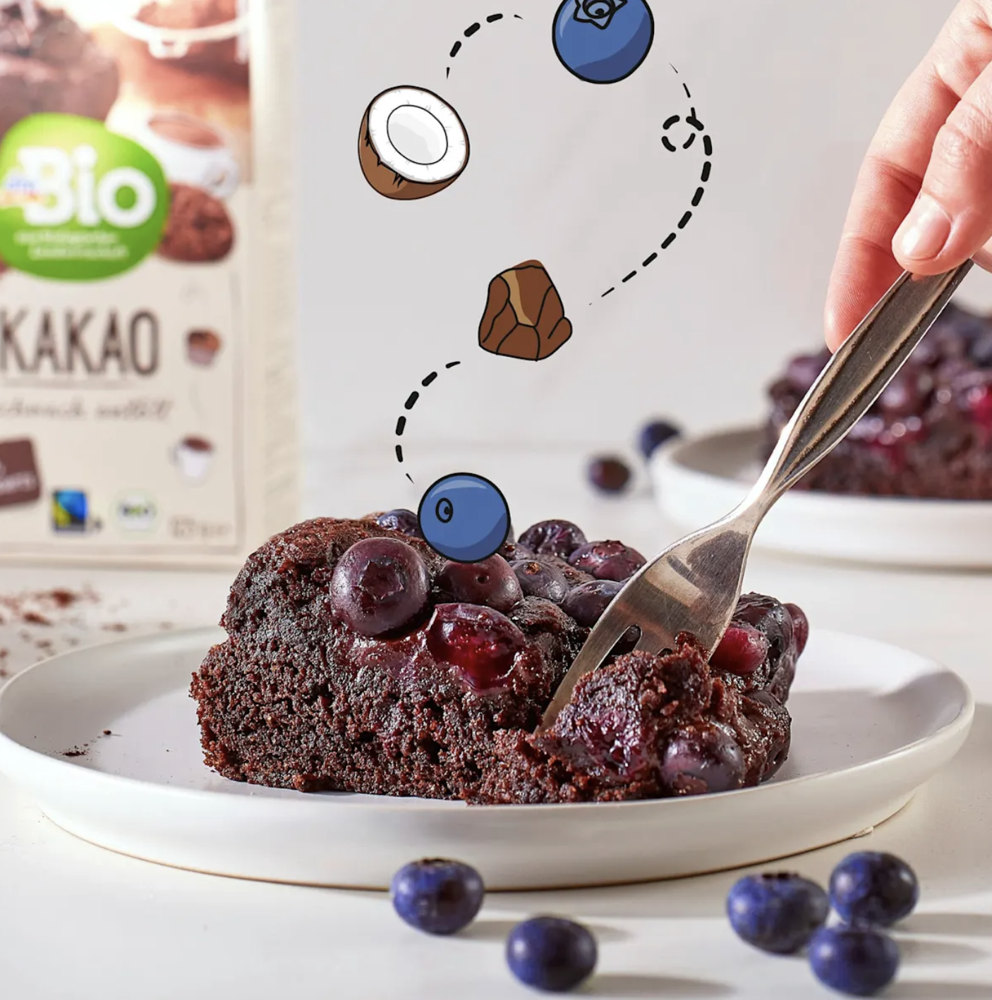 Poudre de cacao bio - 125 g – Image 2