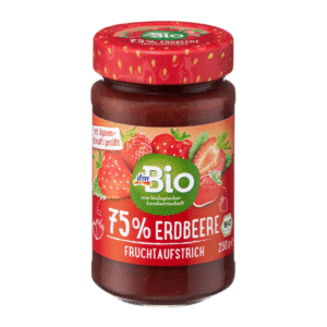 Confiture de fraises bio
