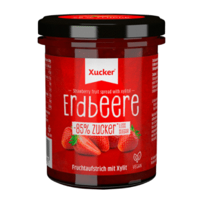 Confiture de fraises bio au Xylitol