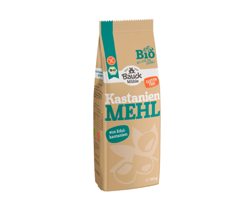 Farine de châtaigne bio sans gluten