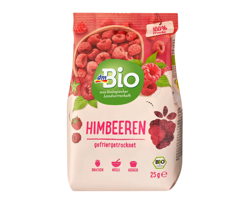 Framboises lyophilisées Bio