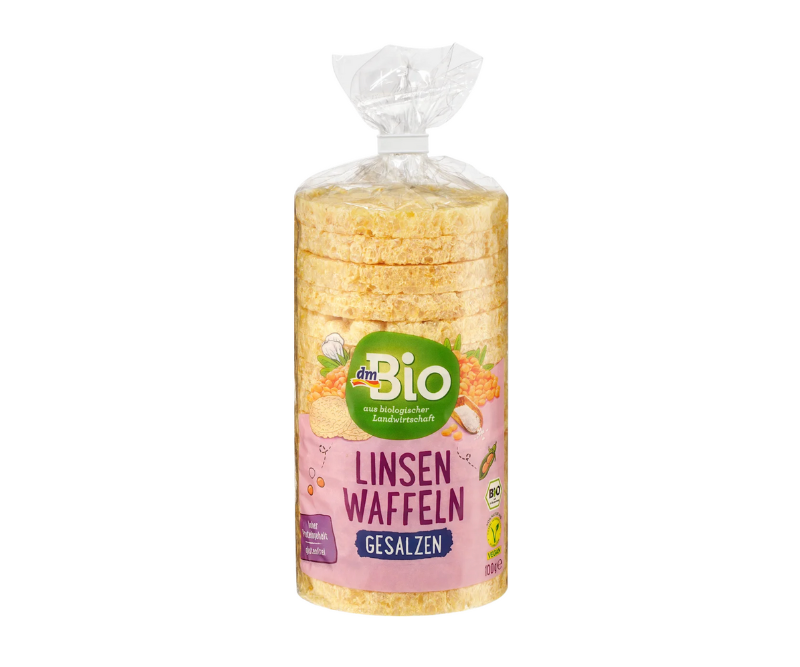 Galettes lentille bio sans gluten
