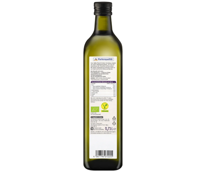 Huile d’olive extra vierge bio - 750 ml – Image 2