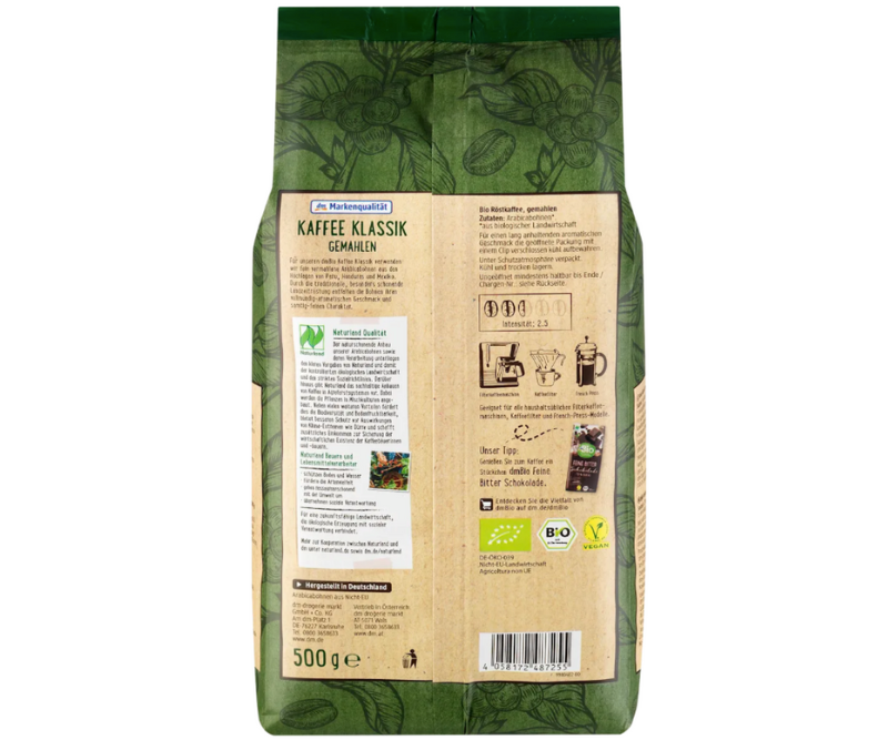Café classique moulu bio - 500 g – Image 2
