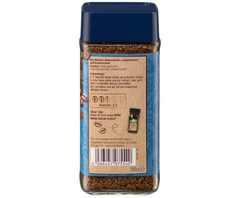 Café soluble décaféiné bio - 100 g – Image 3