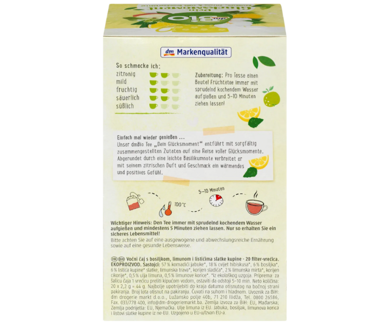 Thé aux fruits Bio “Un Instant de Bonheur” – Image 4