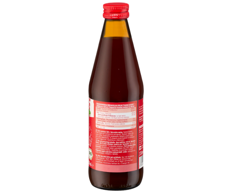 Jus de grenade bio non filtré – 750 ml – Image 3