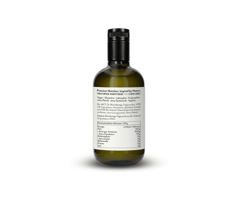 Huile MCT (C8) – 500 ml – Image 2