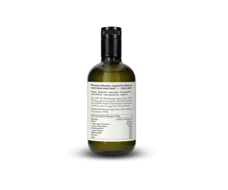 Huile MCT (C8) – 500 ml – Image 2