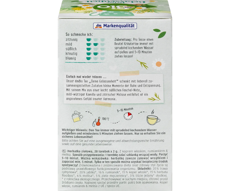 Infusion “Ta Sérénité” bio – 20 sachets – Image 2