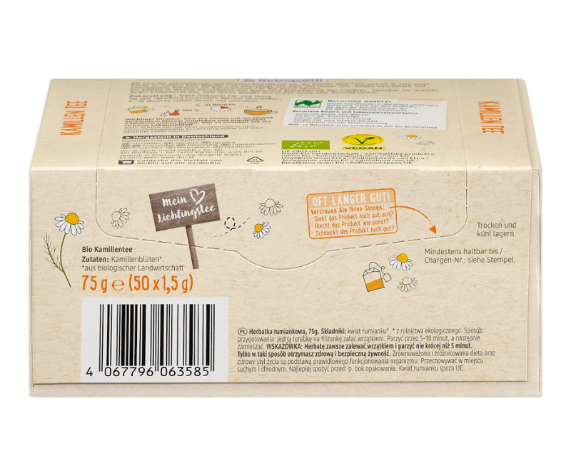 Infusion Camomille bio –50 sachets – Image 5