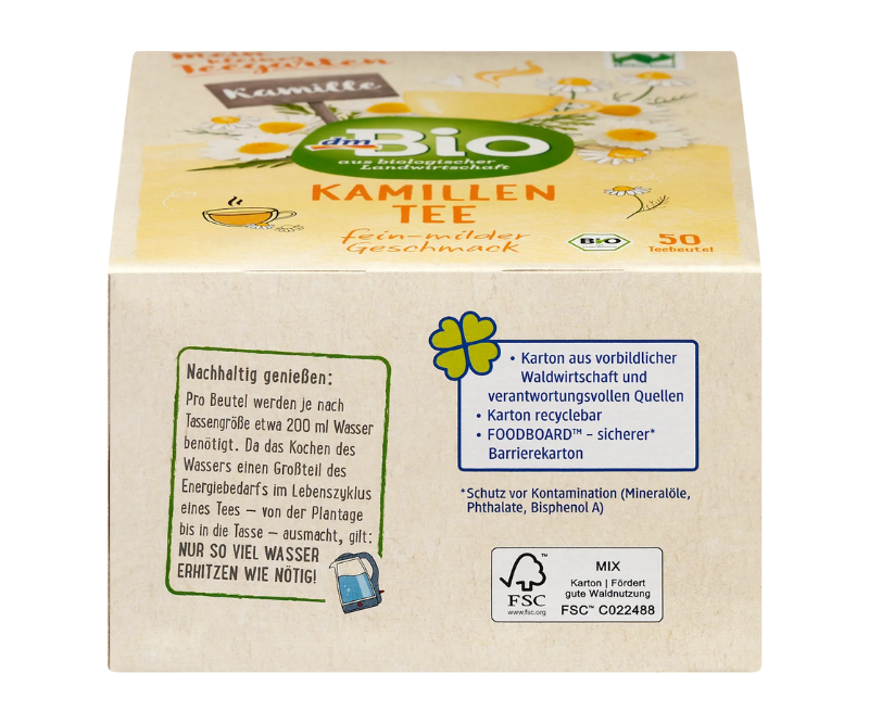 Infusion Camomille bio –50 sachets – Image 6