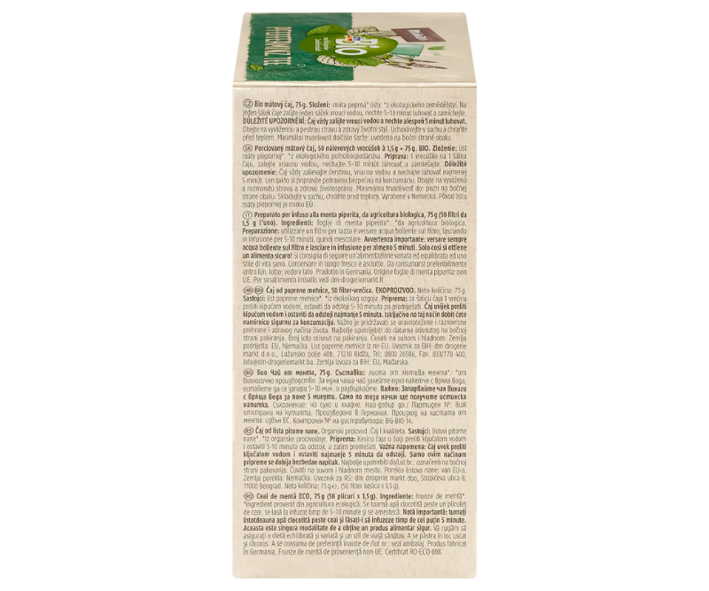 Infusion Menthe poivrée bio – 50 sachets – Image 4