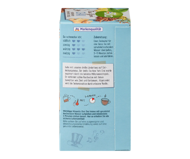 Infusion Rooibos “New York Chai” bio – 20 sachets – Image 2