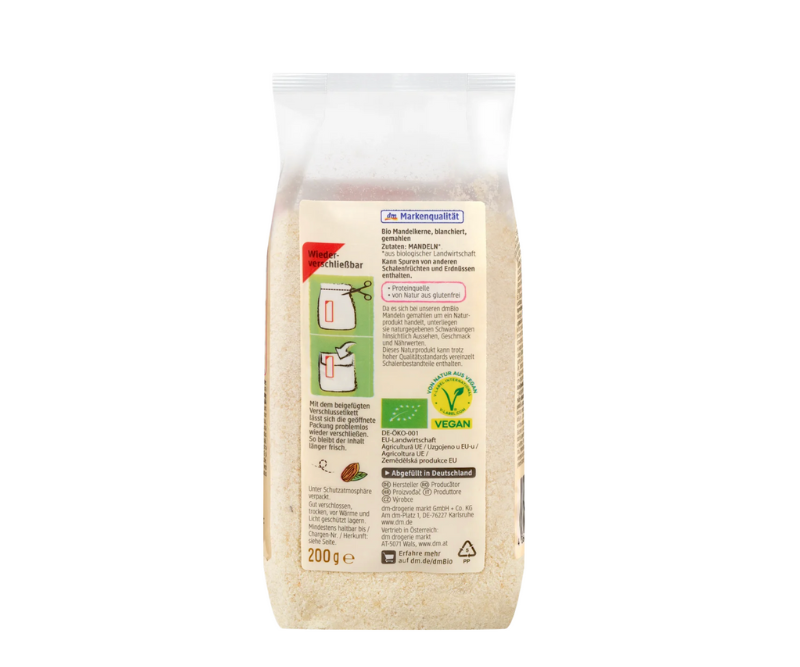 Amandes moulues bio – 200 g – Image 4