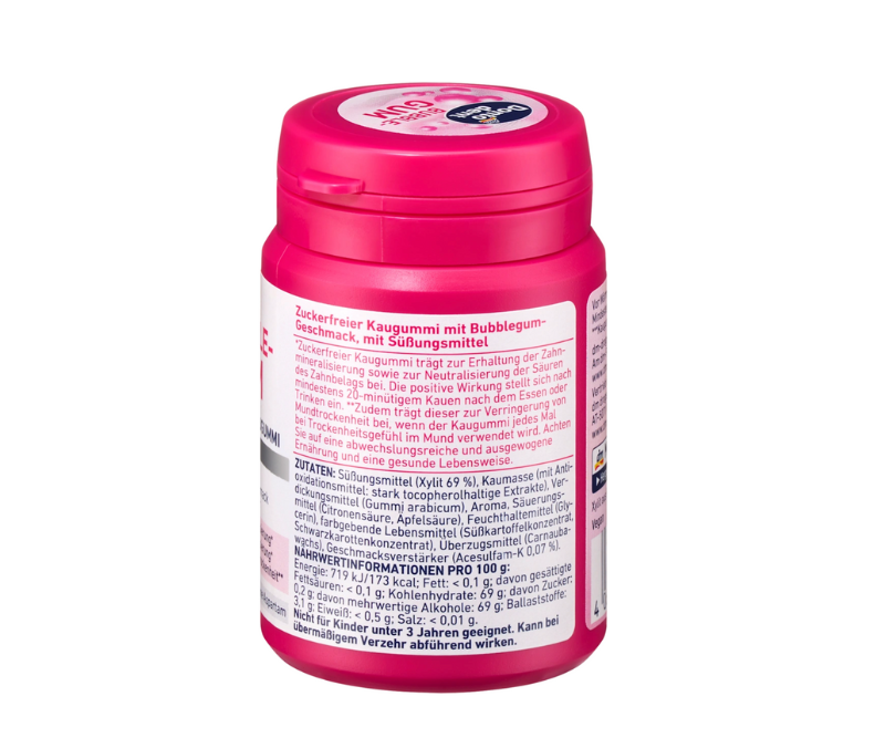 Chewing-gums goût bubblegum – Xylitol – Image 3