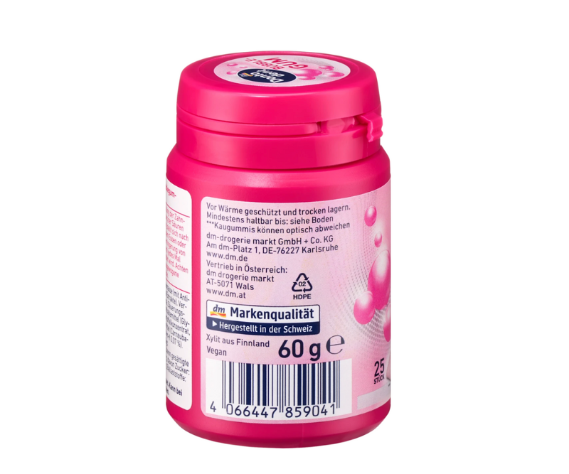 Chewing-gums goût bubblegum – Xylitol – Image 4