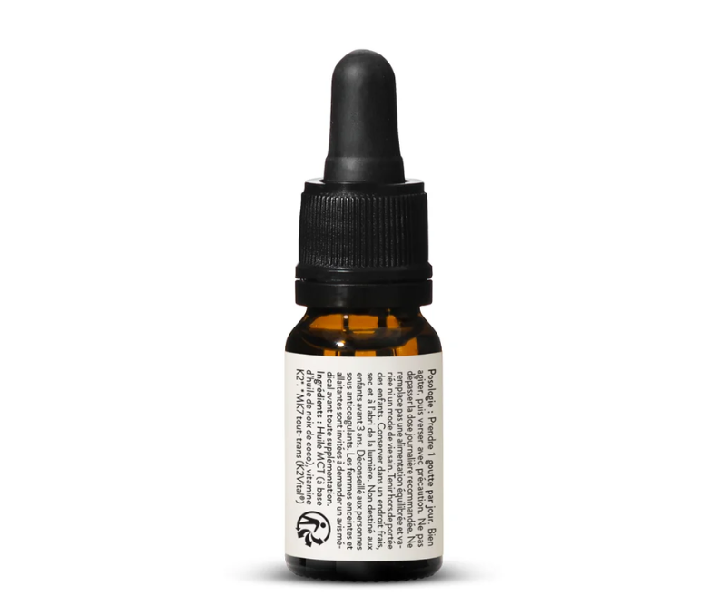 Vitamine K2 MK7 tout-trans 200 µg – 8 ml (300 gouttes) – Image 3