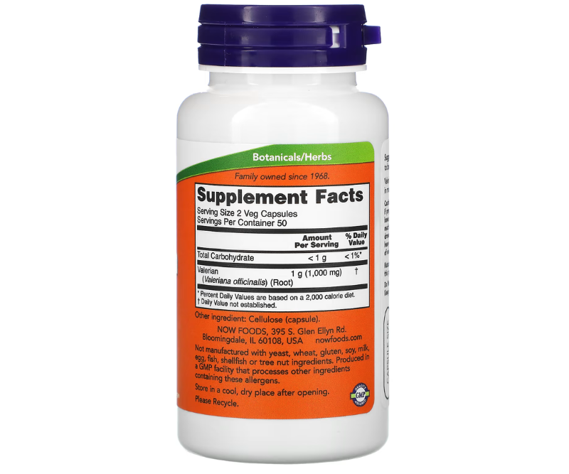 Valériane – Racine 500 mg – 100 Gélules Végétales – Image 2