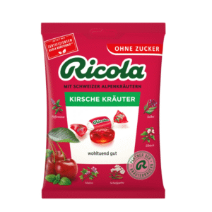 Bonbons Ricola aux herbes et à la cerise
