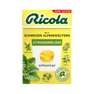 Bonbons ricola à la mélisse citronnée