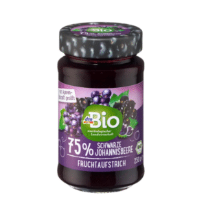 Confiture cassis bio