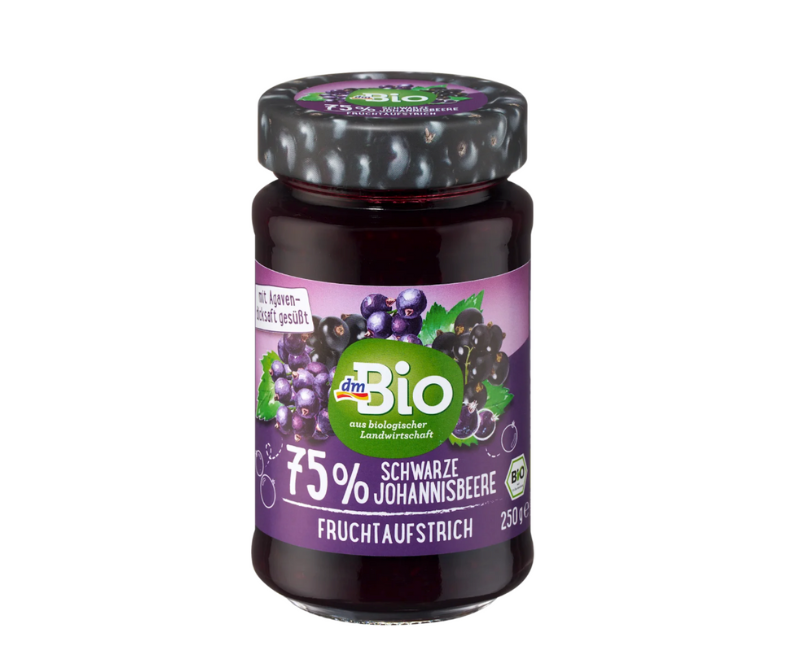Confiture cassis bio