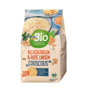 Couscous pois chiche & lentilles corail bio