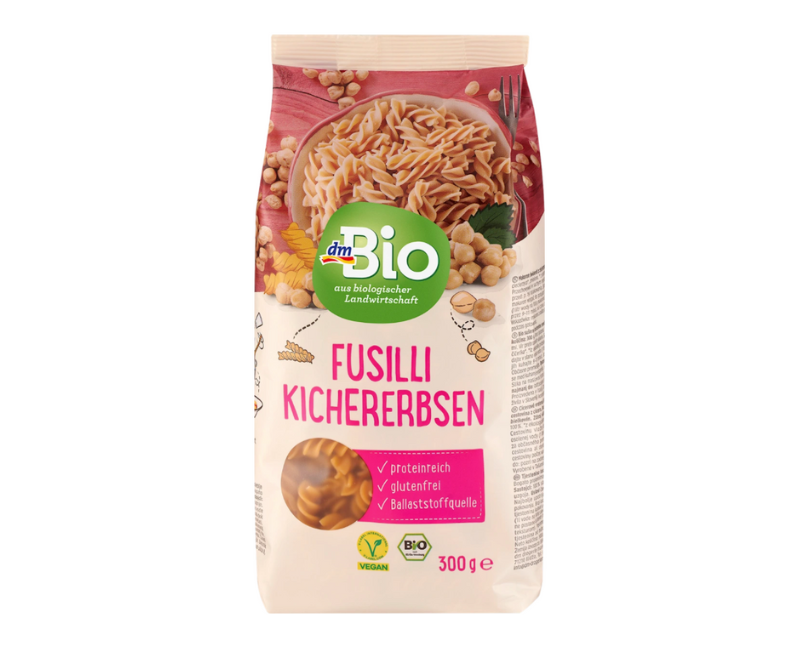 Fusilli Pois chiches Bio sans gluten