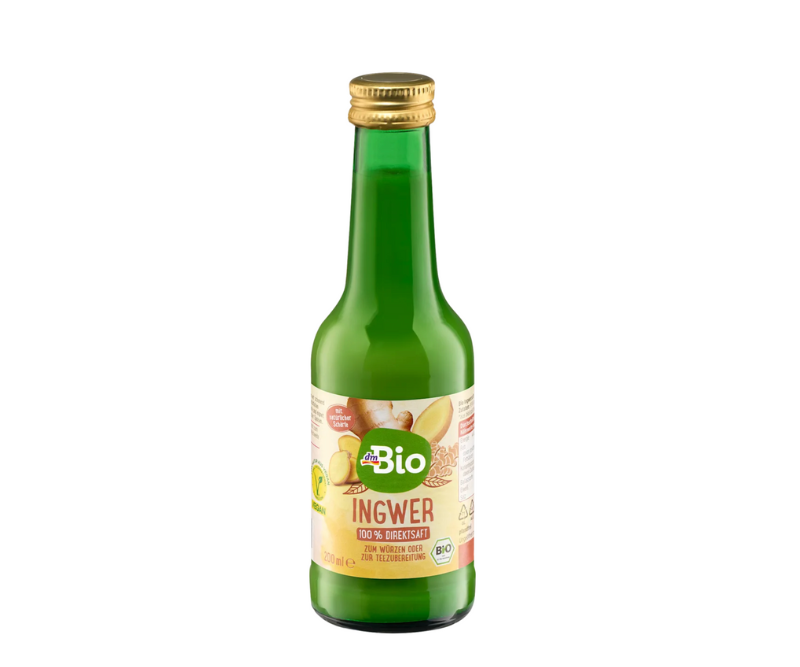 Jus de gingembre bio