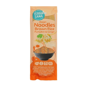 Nouilles de riz bio potiron et gingembre