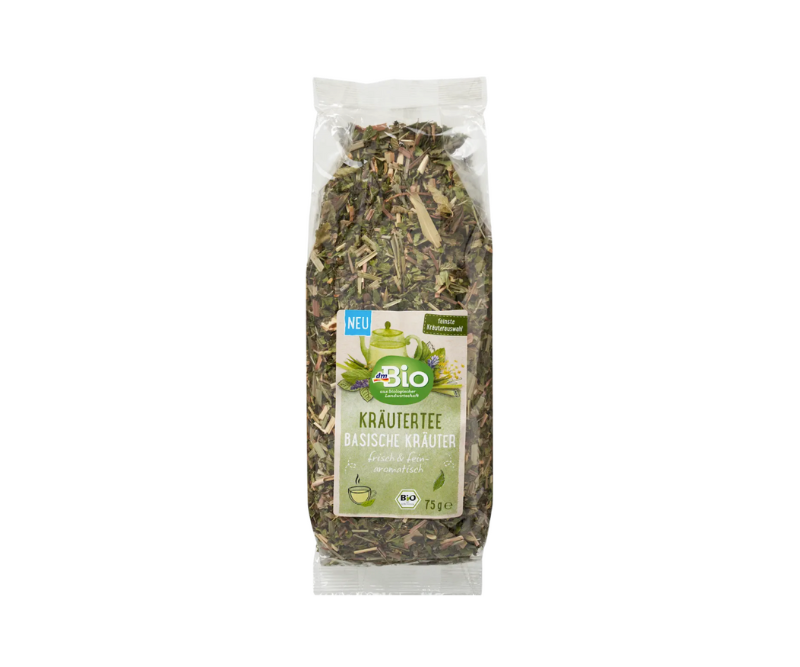 Thé bio aux herbes alcalines