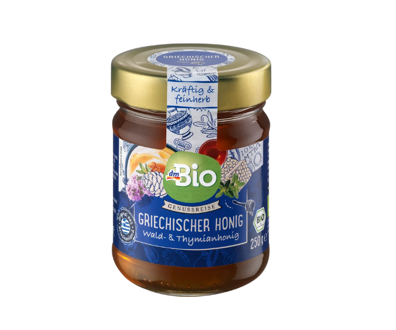 Miel Grec Bio Forêt & Thym – 250 g
