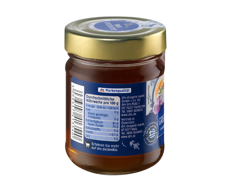 Miel Grec Bio Forêt & Thym – 250 g – Image 3