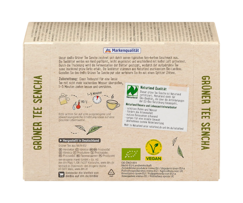 Thé vert sencha bio – 50 sachets – Image 3