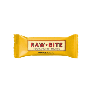 Barre bio et sans gluten orange cacao