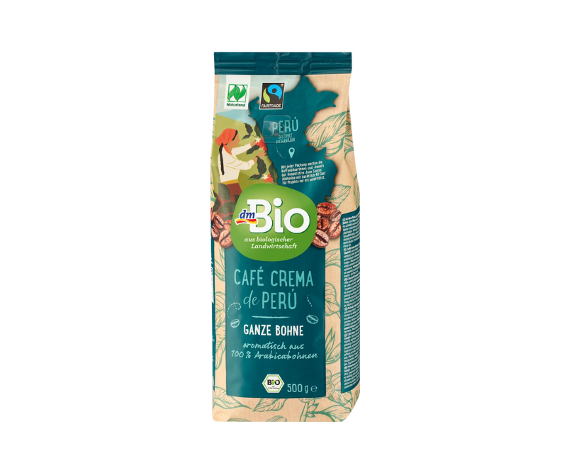 Café crème Bio du Pérou