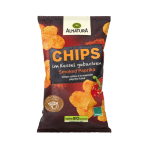 Chips bio cuites à la marmite paprika fumé