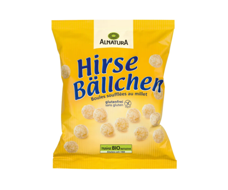 Chips soufflés au millet bio & sans gluten