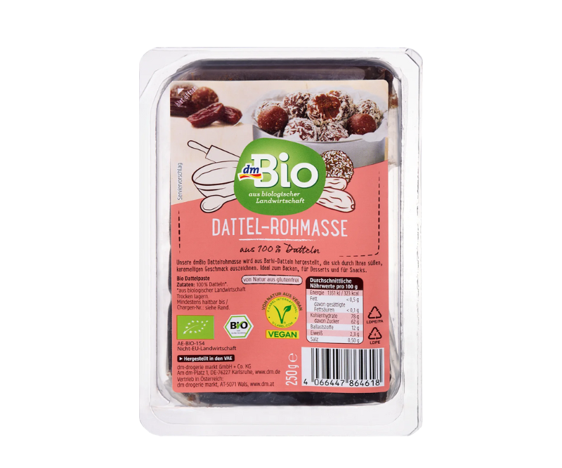 Pâte de Dattes Bio – 250 g